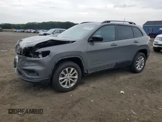 2022 Jeep Cherokee Latitude Lux with VIN 1C4PJMMX0ND536408, listed as a Copart auction lot 62521665 with 48,244 mi miles and Salvage title. Bid and sale history available at DreamBid. Image 1.