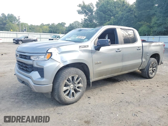 2023 Chevrolet Silverado 1500 RST with VIN 2GCUDEED4P1126097, listed as a Copart auction lot 68518414 with 31,462 mi miles and Salvage Title. Bid and sale history available at DreamBid. Image 1.