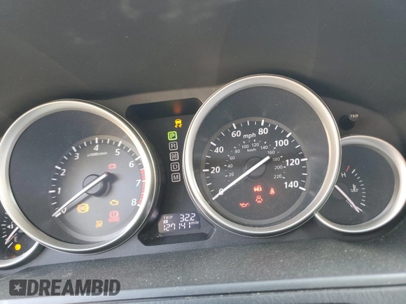 2015 Mazda CX-9 Grand Touring with VIN JM3TB3DV7F0448203, listed as a Copart auction lot 52254895 with 127,141 mi miles and Salvage title. Bid and sale history available at DreamBid. Image 9.