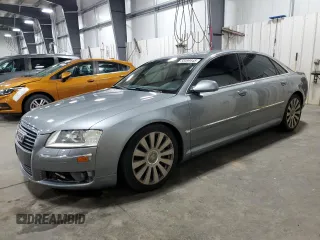 2007 Audi A8 4.2L z VIN WAUMV44E47N022285, wystawiony jako Copart lot #55499445 z przebiegiem 157 574 mil mil oraz Szkoda całkowita • Salvage title. Historia ofert i sprzedaży dostępna na DreamBid. Obrazek 1.