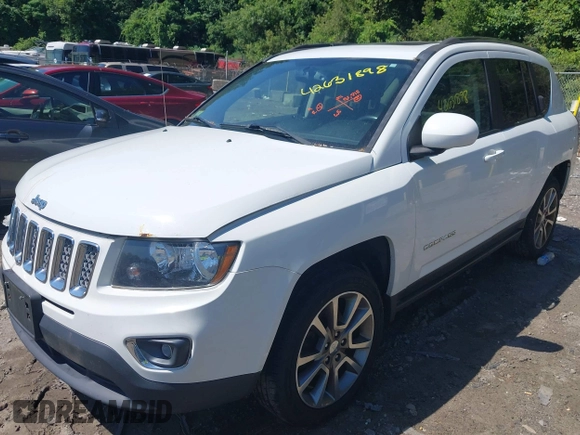 2017 Jeep Compass High Altitude with VIN 1C4NJDEB6HD137016, listed as a IAAI auction lot 42631898 with 131,818 mi miles and . Bid and sale history available at DreamBid. Image 17.