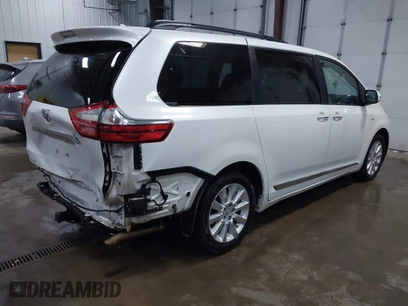 2016 Toyota Sienna Ltd with VIN 5TDDK3DC7GS138658, listed as a IAAI auction lot 41701349 with 189,413 mi miles. Bid and sale history available at carsss.com. Image 4.