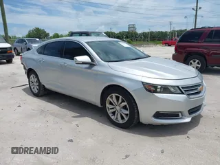 2017 Chevrolet Impala LT with VIN 2G1105S34H9197614, listed as a IAAI auction lot 42790512 with 105,317 mi miles and . Bid and sale history available at DreamBid. Image 1.
