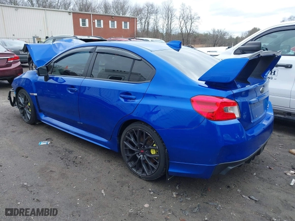 2018 Subaru WRX STI with VIN JF1VA2M67J9835223, listed as a IAAI auction lot 41797791 with 69,811 mi miles. Bid and sale history available at carsss.com. Image 3.