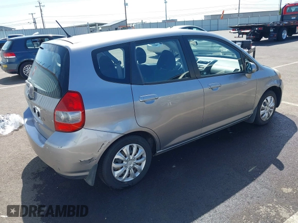 2007 Honda Fit with VIN JHMGD38437S003645, listed as a IAAI auction lot 42409925 with 166,481 mi miles and . Bid and sale history available at DreamBid. Image 4.