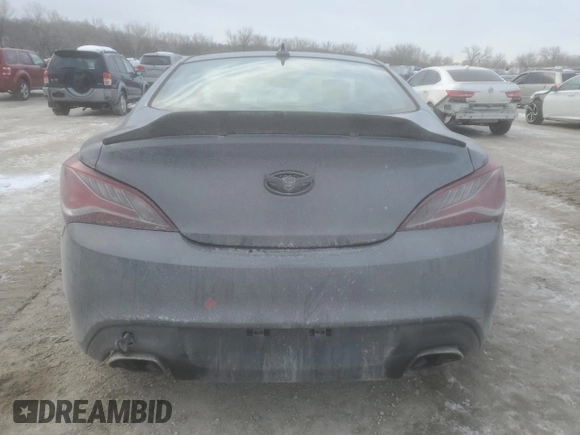 2016 Hyundai Genesis Coupe 3.8L Base with VIN KMHHT6KJ3GU134244, listed as a Copart auction lot 88579165 with 89,056 mi miles and Salvage title. Bid and sale history available at DreamBid. Image 6.