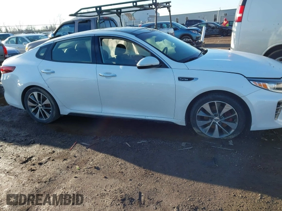 2016 Kia Optima SX Turbo with VIN 5XXGW4L29GG037932, listed as a IAAI auction lot 41800068 with 16,387 mi miles and . Bid and sale history available at carsss.com. Image 13.