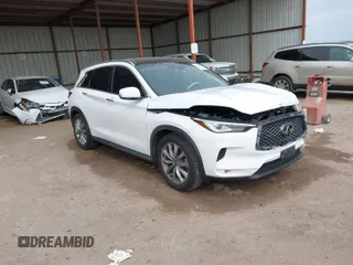 2020 Infiniti QX50 Autograph with VIN 3PCAJ5M11LF101085, listed as a IAAI auction lot 41516907 with 38,094 mi miles and . Bid and sale history available at DreamBid. Image 1.