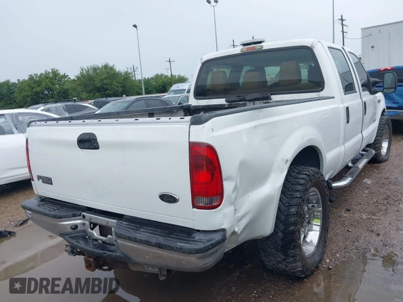 2005 Ford F-250 XL with VIN 1FTSW20P05EB57473, listed as a IAAI auction lot 42446099 with Not provided miles and . Bid and sale history available at DreamBid. Image 4.