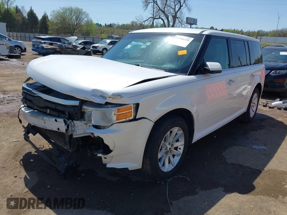2011 Ford Flex SEL with VIN 2FMGK5CCXBBD33993, listed as a IAAI auction lot 41996328 with 144,648 mi miles. Bid and sale history available at carsss.com. Image 19.