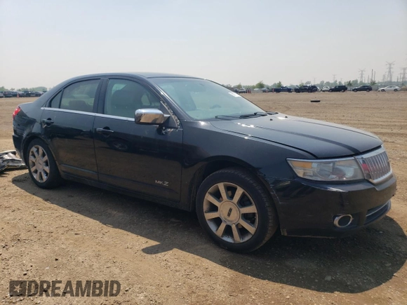 2008 Lincoln MKZ with VIN 3LNHM26T58R667917, listed as a Copart auction lot 59976715 with 163,546 mi miles and Salvage title. Bid and sale history available at DreamBid. Image 4.