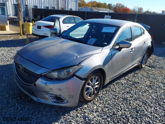 2016 Mazda Mazda3 i Sport with VIN JM1BM1U71G1315193, listed as a IAAI auction lot 41093477 with 214,069 mi miles. Bid and sale history available at carsss.com. Image 17.