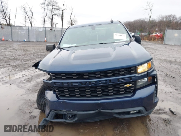 2019 Chevrolet Silverado 1500 Custom with VIN 1GCRYBEH5KZ407515, listed as a IAAI auction lot 41104512 with 68,765 mi miles and . Bid and sale history available at DreamBid. Image 12.
