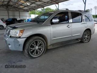 2006 Nissan Armada SE z VIN 5N1AA08A06N730030, wystawiony jako Copart lot #56125735 z przebiegiem 179 178 mil mil oraz Szkoda całkowita • Salvage title. Historia ofert i sprzedaży dostępna na DreamBid. Obrazek 1.