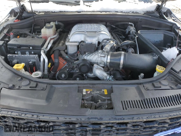2021 Dodge Durango SRT Hellcat with VIN 1C4SDJH97MC643259, listed as a Copart auction lot 44536555 with 49,489 mi miles and Salvage Title. Bid and sale history available at DreamBid. Image 12.