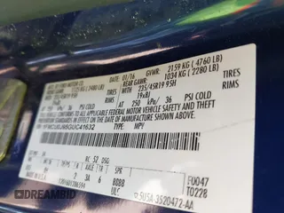 2016 Ford Escape Titanium with VIN 1FMCU0J95GUC41632, listed as a IAAI auction lot 41692040 with 144,834 mi miles. Bid and sale history available at carsss.com. Image 9.