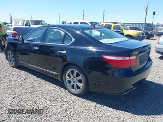 2007 Lexus LS 460 with VIN JTHBL46F775028750, listed as a IAAI auction lot 42381110 with 59,941 mi miles and . Bid and sale history available at DreamBid. Image 3.