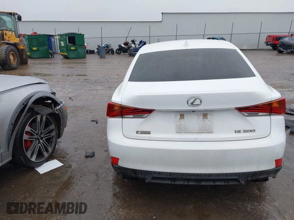 2018 Lexus IS with VIN JTHBA1D28J5078195, listed as a IAAI auction lot 41448692 with 105,745 mi miles. Bid and sale history available at carsss.com. Image 17.