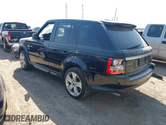 2012 Land Rover Range Rover Sport SC with VIN SALSH2E44CA745849, listed as a IAAI auction lot 41774987 with 137,933 mi miles. Bid and sale history available at carsss.com. Image 3.