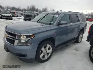 2016 Chevrolet Tahoe LS with VIN 1GNSKAEC4GR165722, listed as a Copart auction lot 46462745 with 124,364 mi miles and Salvage Title. Bid and sale history available at carsss.com. Image 1.