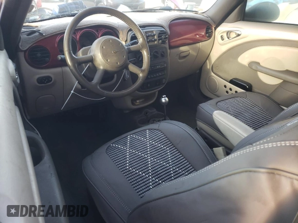 2005 Chrysler PT Cruiser GT with VIN 3C3AY75S95T285084, listed as a Copart auction lot 70764524 with 100,295 mi miles and Non Repairable. Bid and sale history available at carsss.com. Image 8.