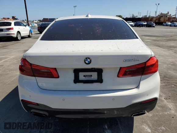 2020 BMW 5 Series 530e with VIN WBAJA9C04LCD22175, listed as a Copart auction lot 56173635 with 64,371 mi miles and Salvage title. Bid and sale history available at DreamBid. Image 6.