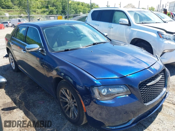 2017 Chrysler 300 with VIN 2C3CCAEG1HH566485, listed as a IAAI auction lot 39798304 with 75,695 mi miles. Bid and sale history available at carsss.com. Image 1.