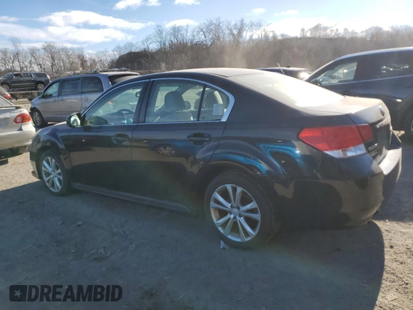 2013 Subaru Legacy Premium with VIN 4S3BMBC68D3022163, listed as a Copart auction lot 87530865 with 123,717 mi miles and Clean Title. Bid and sale history available at DreamBid. Image 2.