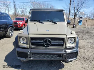 2017 Mercedes-Benz G-Class AMG G 63 with VIN WDCYC7DF5HX273627, listed as a Copart auction lot 52704505 with 57,631 mi miles and Salvage Title. Bid and sale history available at carsss.com. Image 5.
