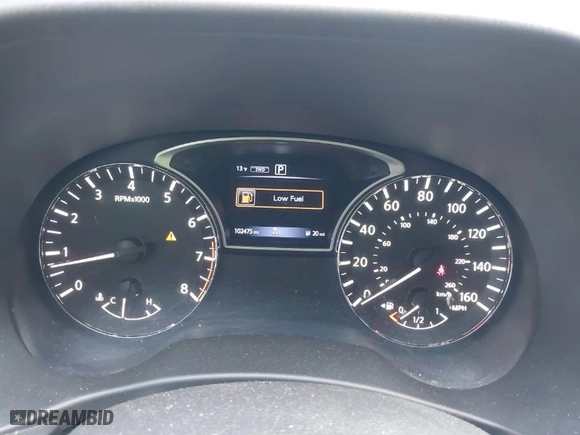2019 Nissan Pathfinder S with VIN 5N1DR2MM5KC653839, listed as a IAAI auction lot 41349696 with 102,475 mi miles. Bid and sale history available at carsss.com. Image 7.