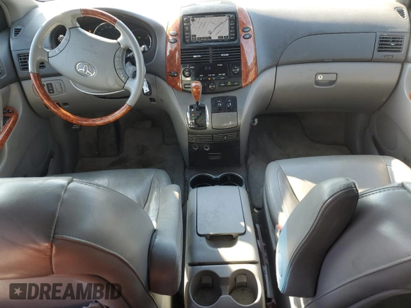 2008 Toyota Sienna XLE with VIN 5TDZK22C48S111583, listed as a Copart auction lot 46675375 with 211,383 mi miles and Salvage Title. Bid and sale history available at carsss.com. Image 8.