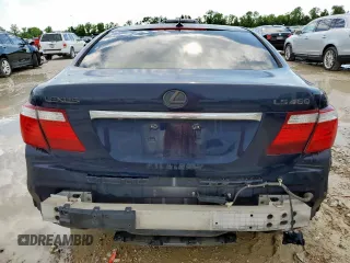 2007 Lexus LS 460 with VIN JTHBL46F175051764, listed as a Copart auction lot 58608215 with 178,084 mi miles and Salvage title. Bid and sale history available at DreamBid. Image 6.