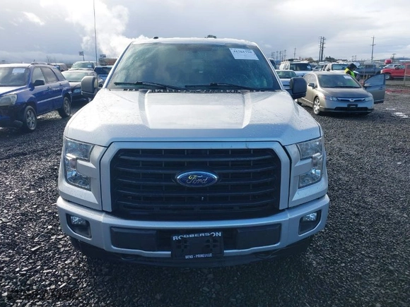 2017 Ford F-150 XL with VIN 1FTEW1EP7HKD90255, listed as a IAAI auction lot 41761359 with 156,423 mi miles. Bid and sale history available at carsss.com. Image 12.