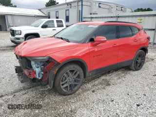 2021 Chevrolet Blazer LT with VIN 3GNKBBRA6MS500566, listed as a Copart auction lot 61258555 with 162,838 mi miles and Salvage title. Bid and sale history available at DreamBid. Image 1.