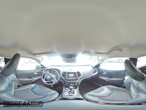 2018 Jeep Cherokee Latitude Plus with VIN 1C4PJMLB0JD609728, listed as a Copart auction lot 59684145 with 54,753 mi miles and Salvage title. Bid and sale history available at DreamBid. Image 16.