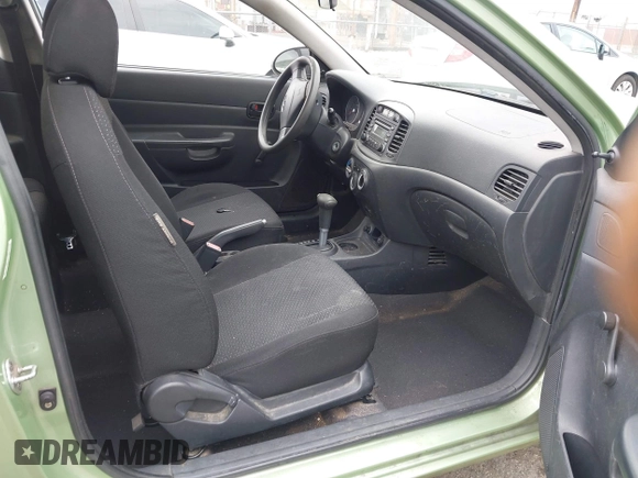 2008 Hyundai Accent GS with VIN KMHCM36C48U073067, listed as a IAAI auction lot 42055217 with 173,949 mi miles. Bid and sale history available at carsss.com. Image 5.