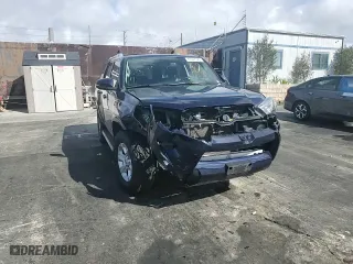 2017 Toyota 4Runner SR5 with VIN JTEZU5JR6H5159685, listed as a Copart auction lot 45507325 with 42,202 mi miles and Salvage Title. Bid and sale history available at carsss.com. Image 12.