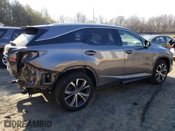 2021 Lexus RX with VIN JTJHZKFA0M2030157, listed as a Copart auction lot 46642175 with 62,608 mi miles and Salvage Title. Bid and sale history available at carsss.com. Image 3.