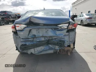 2020 Toyota Corolla LE with VIN JTDEPRAE4LJ050527, listed as a Copart auction lot 51089245 with 76,128 mi miles and Salvage Title. Bid and sale history available at DreamBid. Image 6.
