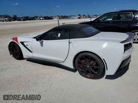 2014 Chevrolet Corvette Z51 2LT с VIN 1G1YJ3D74E5132223, выставлен на аукционе Copart как лот 77634464 с пробегом Не указан миль и Списание • Salvage title. История ставок и продаж доступна на DreamBid. Изображение 2.