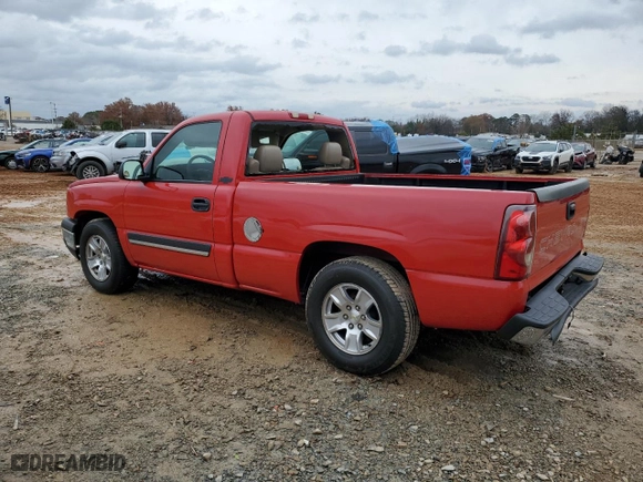 2003 Chevrolet Silverado 1500 Work Truck with VIN 1GCEC14X03Z256200, listed as a Copart auction lot 83425064 with NaN miles and Salvage Title. Bid and sale history available at carsss.com. Image 2.