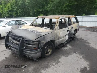 2001 Chevrolet Suburban LT with VIN 3GNGK26U11G234408, listed as a Copart auction lot 60958245 with Not provided miles and Salvage title. Bid and sale history available at DreamBid. Image 1.