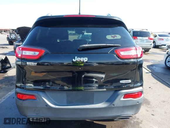 2018 Jeep Cherokee Latitude Plus with VIN 1C4PJLLX2JD525187, listed as a IAAI auction lot 42292946 with 95,492 mi miles and . Bid and sale history available at DreamBid. Image 17.