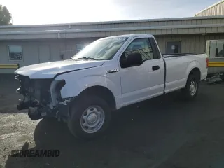 2019 Ford F-150 XL z VIN 1FTMF1CB9KKE81876, wystawiony jako Copart lot #81753954 z przebiegiem 35 535 mil mil oraz Szkoda całkowita • Salvage title. Historia ofert i sprzedaży dostępna na DreamBid. Obrazek 1.