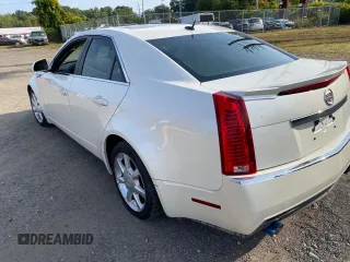 2008 Cadillac CTS AWD w/1SB with VIN 1G6DS57V680215570, listed as a Copart auction lot 72618044 with 104,569 mi miles and Clean Title. Bid and sale history available at carsss.com. Image 3.
