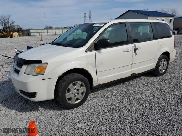 2009 Dodge Grand Caravan SE with VIN 2D8HN44E09R664157, listed as a Copart auction lot 53112595 with 138,284 mi miles and Salvage Title. Bid and sale history available at carsss.com. Image 1.