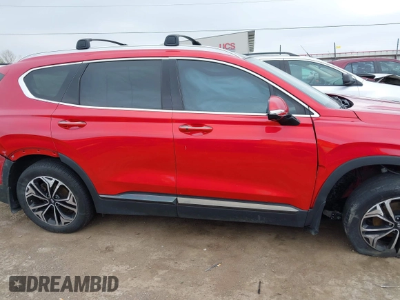 2020 Hyundai Santa Fe Limited with VIN 5NMS53AA1LH288554, listed as a IAAI auction lot 41928520 with 48,816 mi miles and . Bid and sale history available at DreamBid. Image 13.