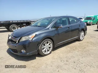 2010 Lexus HS 250h z VIN JTHBB1BA9A2027281, wystawiony jako Copart lot #55610405 z przebiegiem 108 670 mil mil oraz Szkoda całkowita • Salvage title. Historia ofert i sprzedaży dostępna na DreamBid. Obrazek 1.