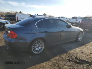 2008 BMW 3 Series 335xi with VIN WBAVD53528A010191, listed as a Copart auction lot 46000195 with 110,426 mi miles and Salvage title. Bid and sale history available at DreamBid. Image 3.