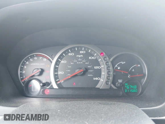 2005 Honda Pilot EX-L with VIN 5FNYF18595B050248, listed as a IAAI auction lot 42474308 with 311,580 mi miles and . Bid and sale history available at DreamBid. Image 7.